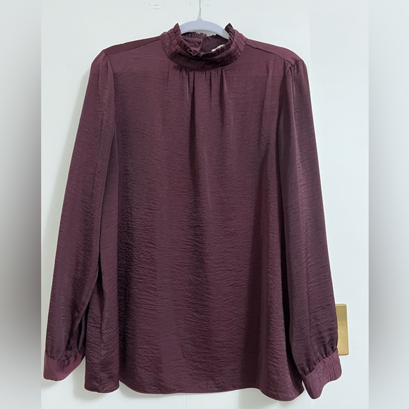 Simons Mockneck Blouse - Picture 1 of 4